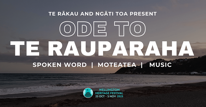 Ode to Te Rauparaha ( Te Papa ) logo